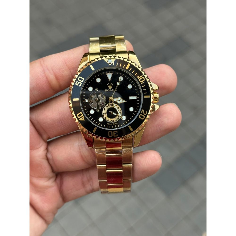 Role x Submarine Automatic Gold Black