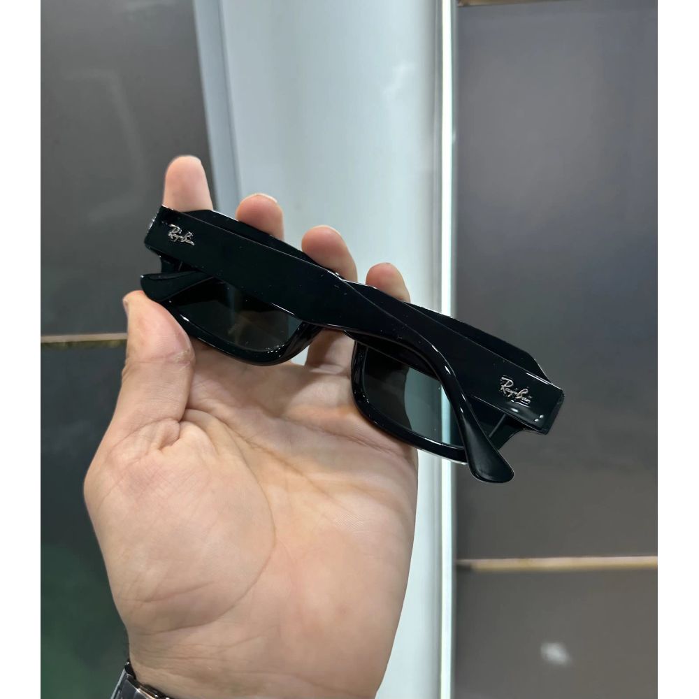 Rayban Gloss All Black Premium Shades 2218
