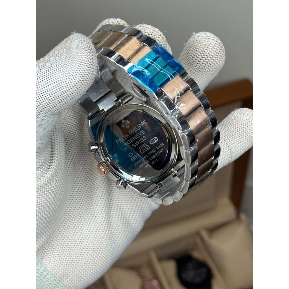 Patek  Philippe Dual Black Chronograph Premium Watch