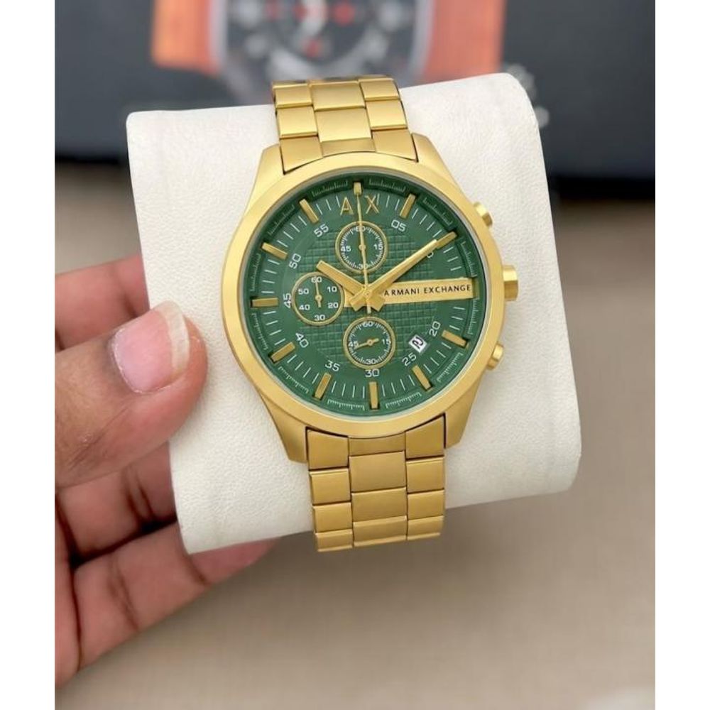 ARMA I EXCHANGE HAMPTON GUNMETAL CHRONOGRAPH WATCH 538