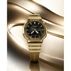 Casio g shock gm2100 gold black