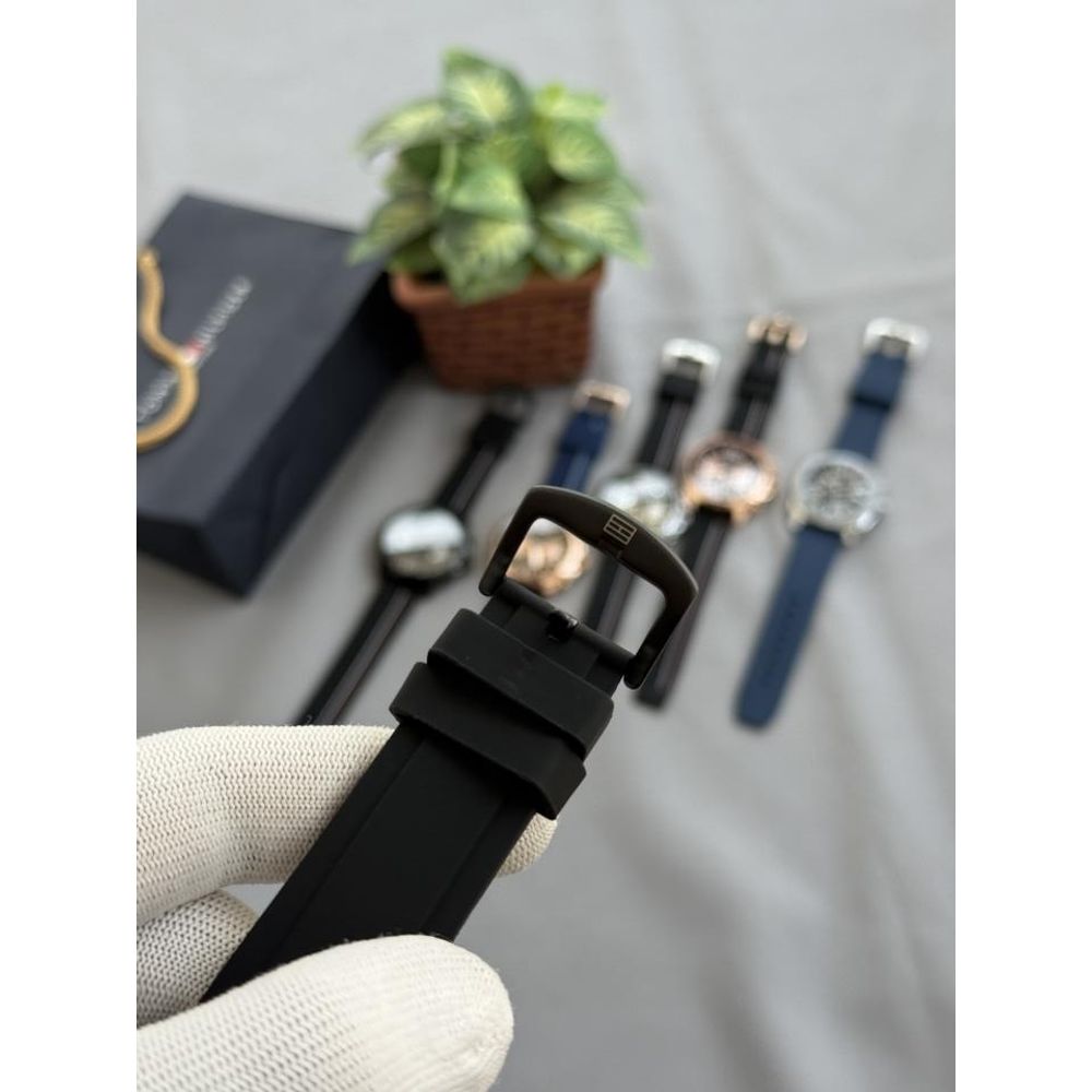 Tommmy Hilfiger Automatic Skeleton Blue W496