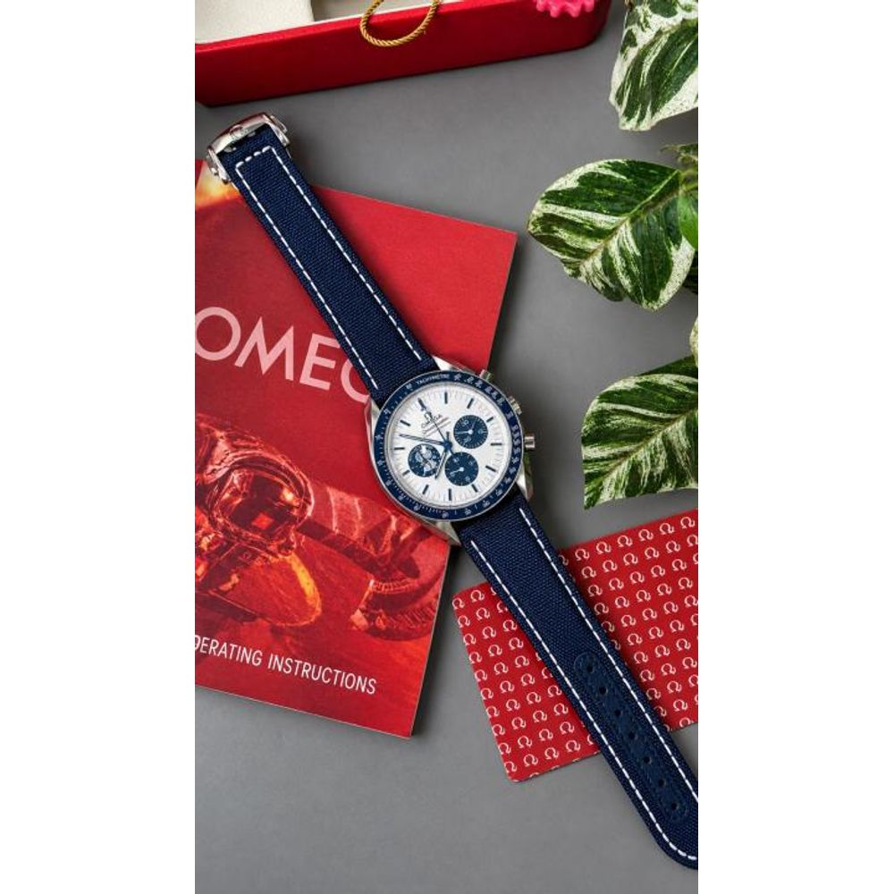 Omegha Speedmaster Silver Snoopy Award Edition as part of his luxury timepieces collection