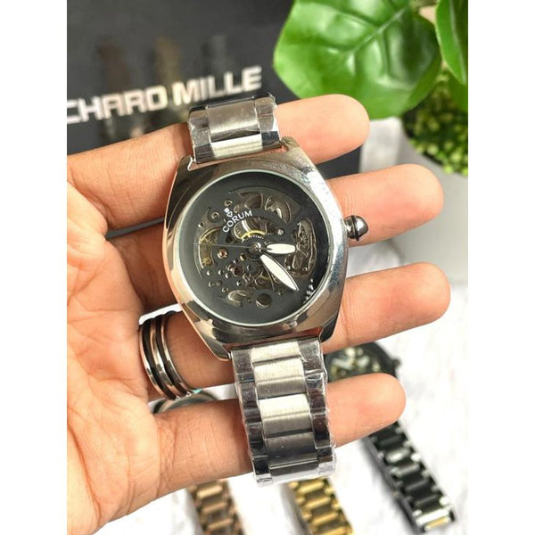Corum Automatic Silver Black AT452