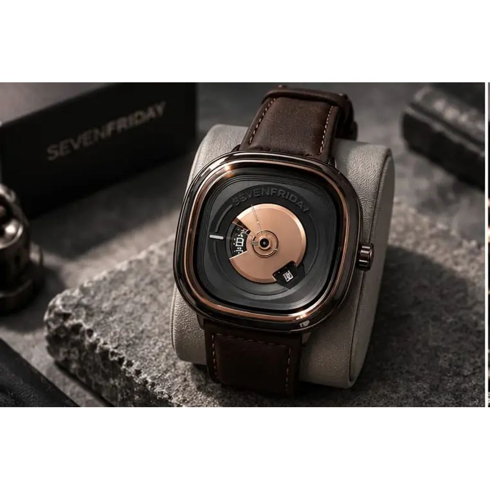 Seven Friday PE Series Leather Brown Black