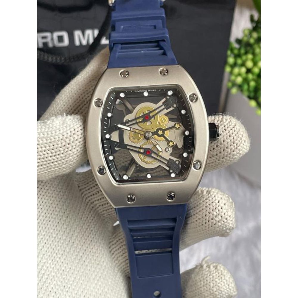SALEAT Richard Mille RM 35-01 Grey Blue Belt AT391
