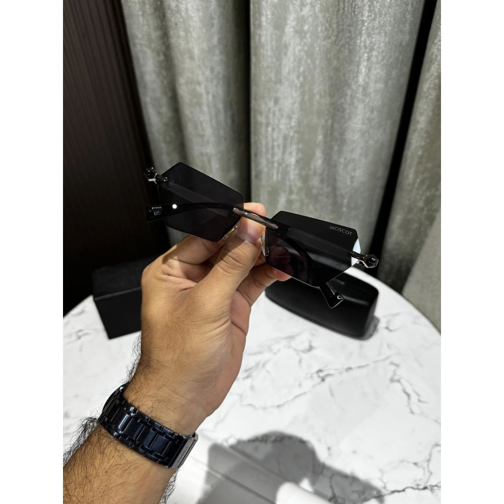 Moscot White Black Premium Shades 6242