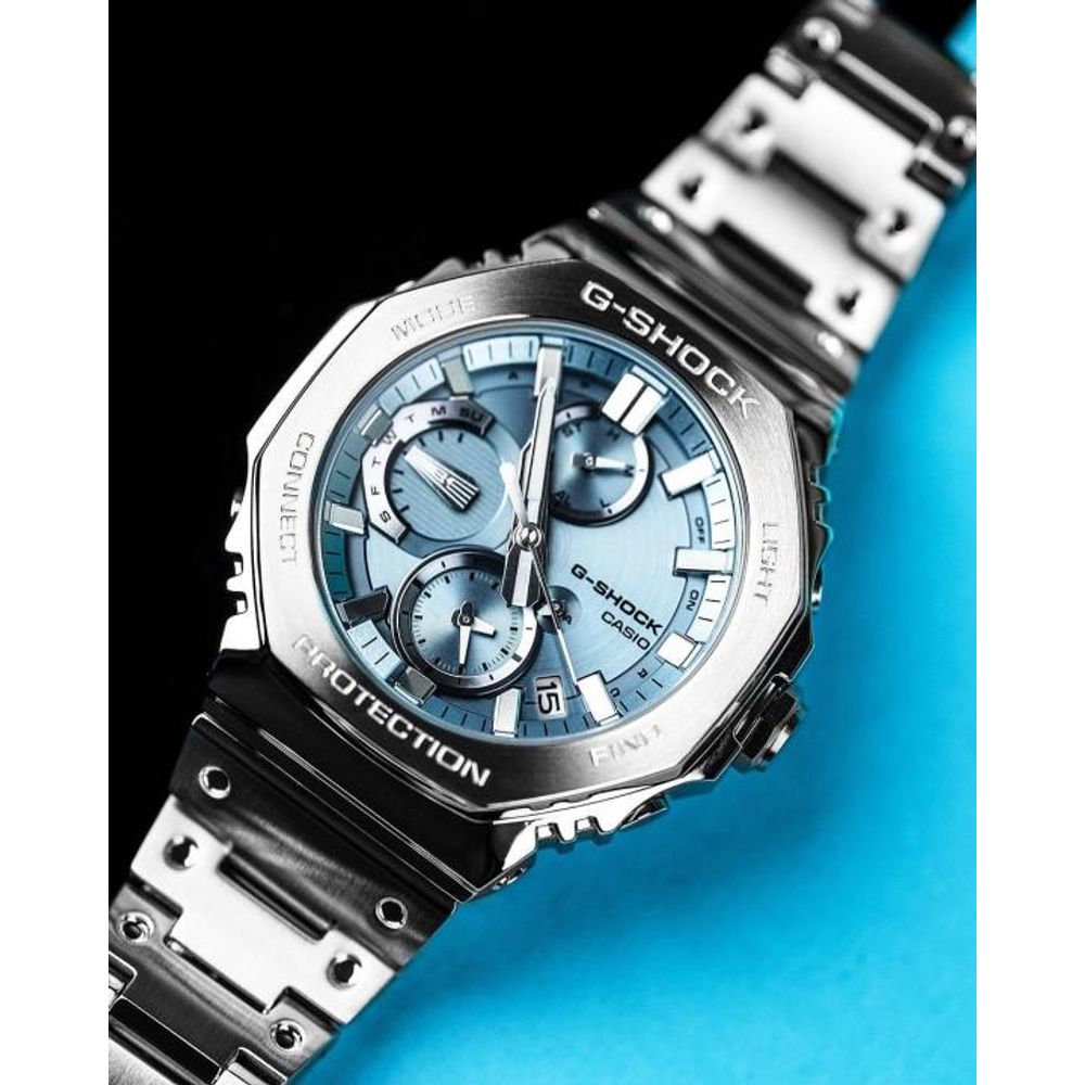 Casi o gshock gmc-b2100 silver blue 632