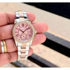 Micheal KorsEverest MK7364 Japan Quality Two Tone Pink Dial