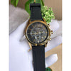 ArrWa%! Exchage AX1723 Chronograph BLACK GOLD BLACK AT382