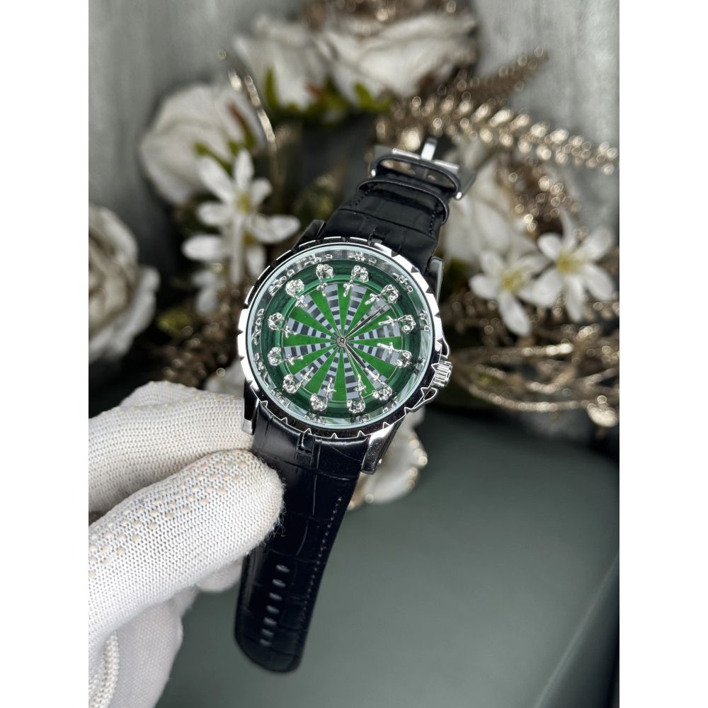 Roger Dubuis Onola Twelve Knights Silver Green Premium Watch