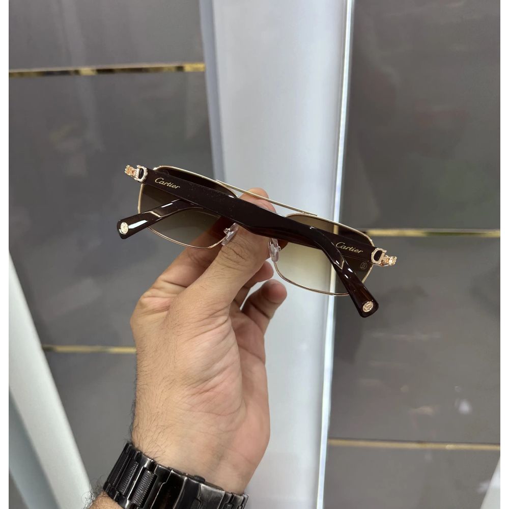 Cartie r Gold Brown Premium Metal Shades 705