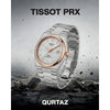 Tissoo_t 1853 Prx Powermatic Quartz 2 ton white checks