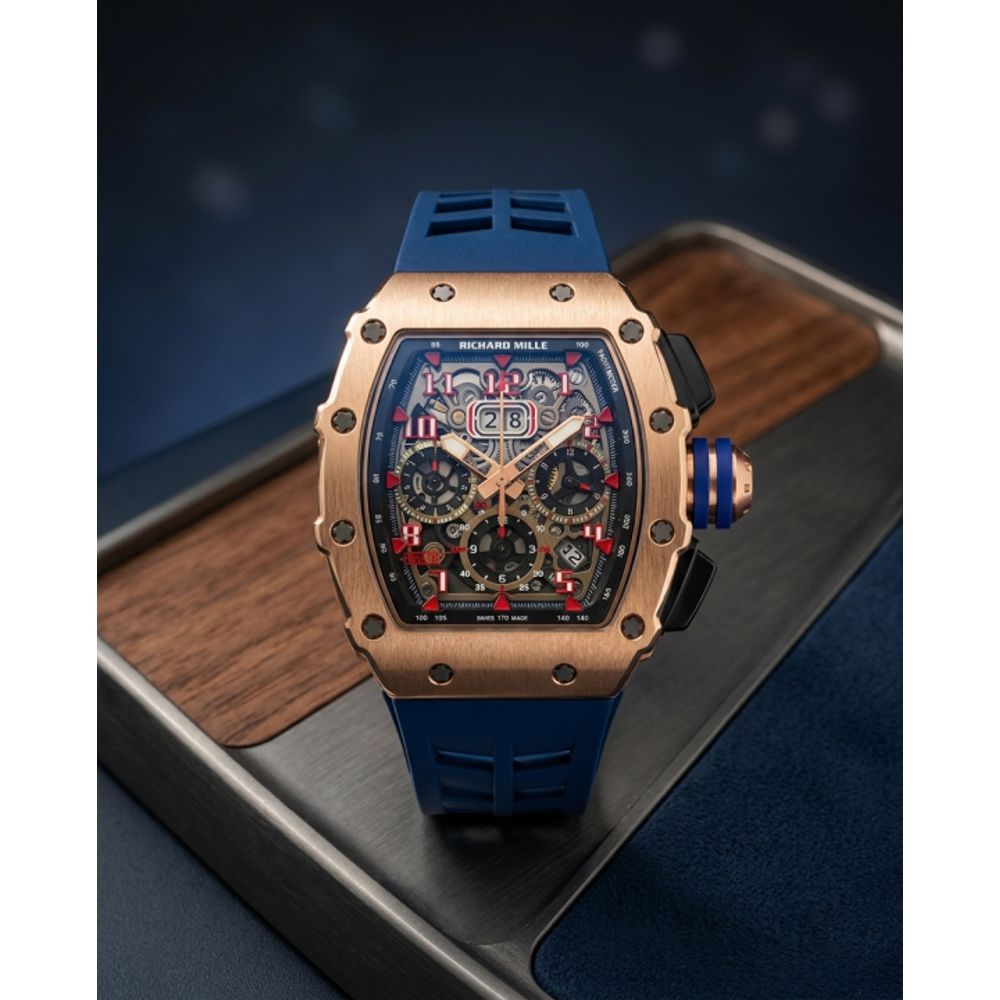 Richard Mille RM-35-01 AOCA203 Blue Copper Dial
