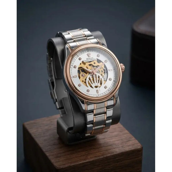 Rolee_x Oyster Perpetual Skeleton Automatic