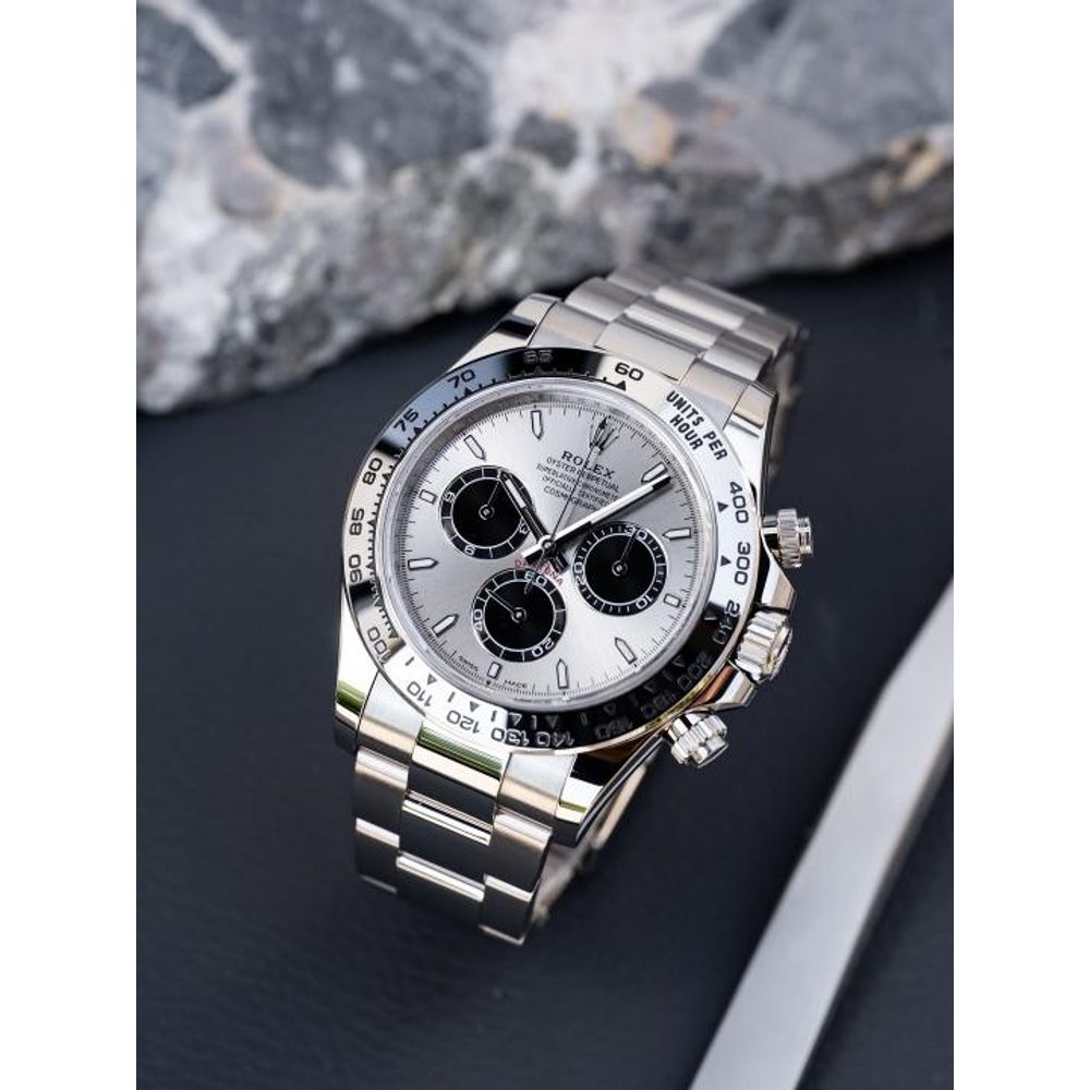 Rolee_x Oyster Perpetual Daytona Chosmograph Silver-Grey-Black Chrono