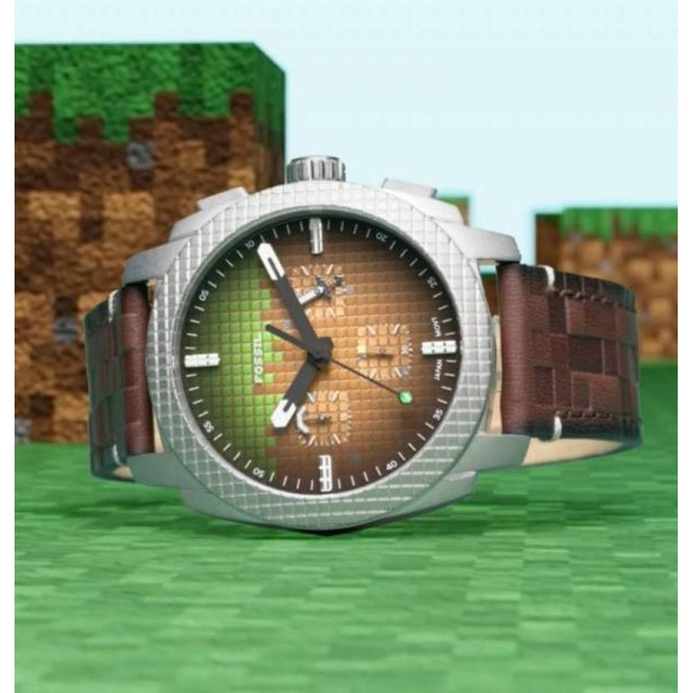 Fossi Minecraft Chronograph (All working)
