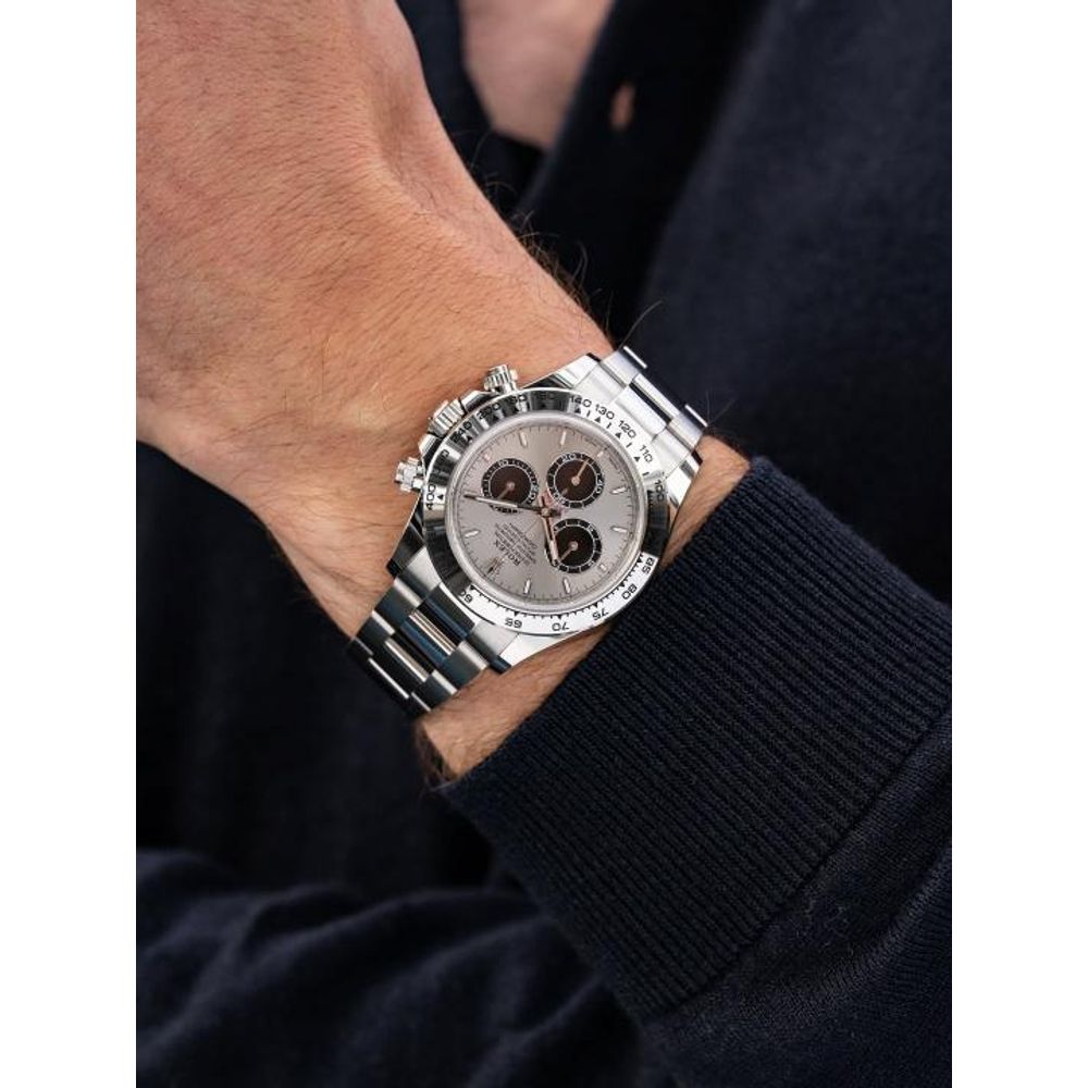 Rolee_x Oyster Perpetual Daytona Chosmograph Silver-Grey-Black Chrono
