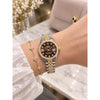 Roleex Women Oyster Perpetual Date Just Gold Two Tone