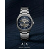 Arma_ani Exchange Skeleton Automatic Ax3216 silver blue