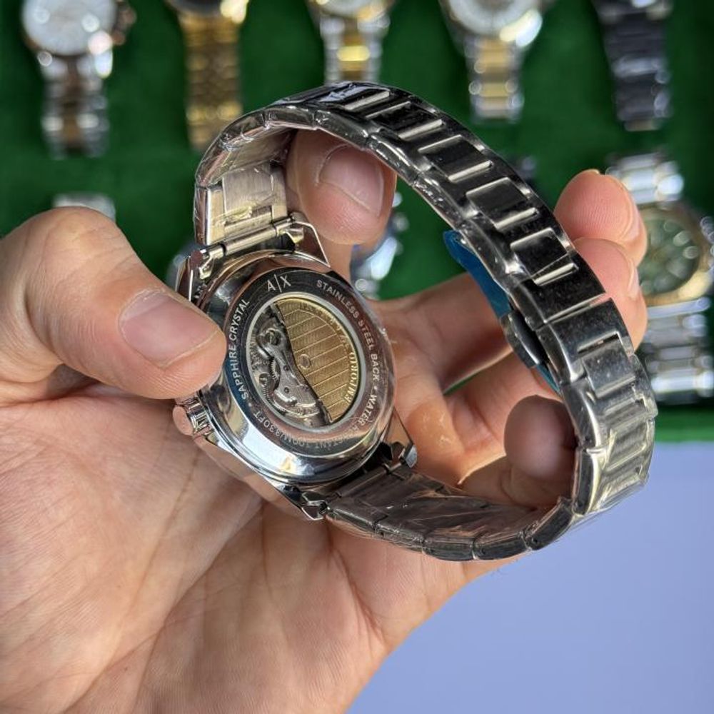 ArrWa%! Exchage Automatic Watch (Back open)
