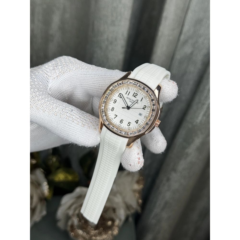 Patek Aquanaut Copper White Diamond Premium Watch