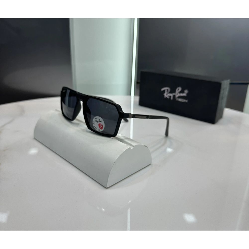 RayBan All Black Matt Premium Shades 6225