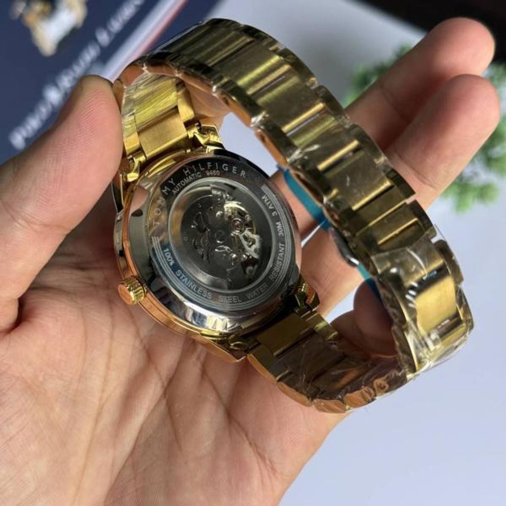 Tommy Hilfige Automatic Skeleton Dial (Back Open)