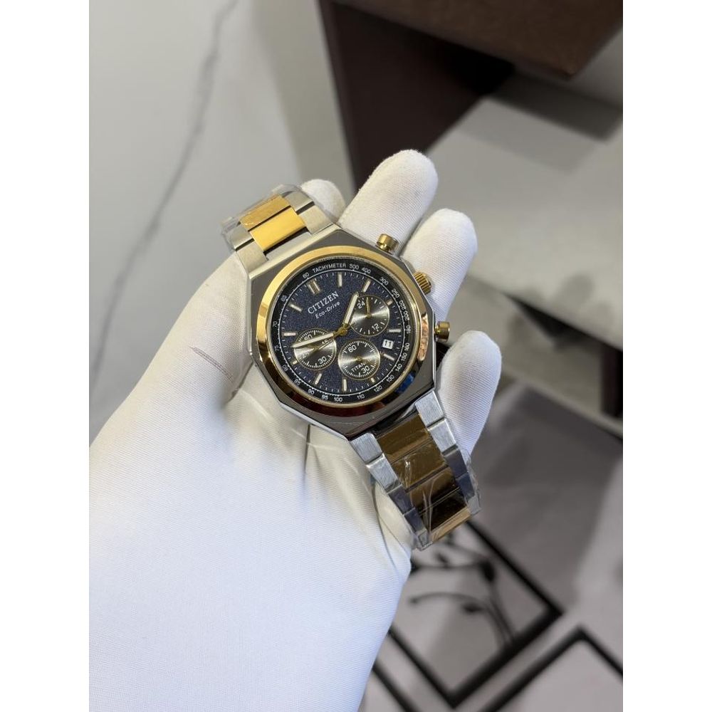 CITIZE N ECODRIVE ZENSHIN TWO TONE BLUE 432