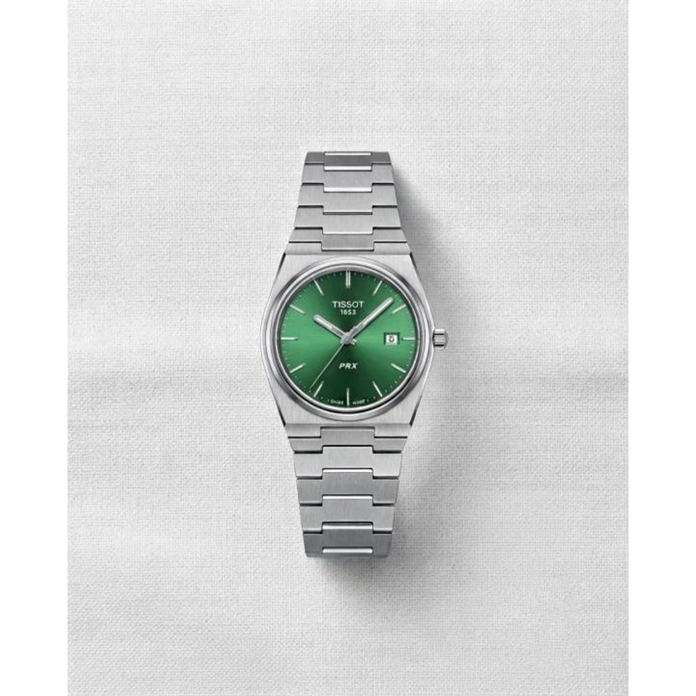 Tissoo_t 1853 PRX Silver Green Dial