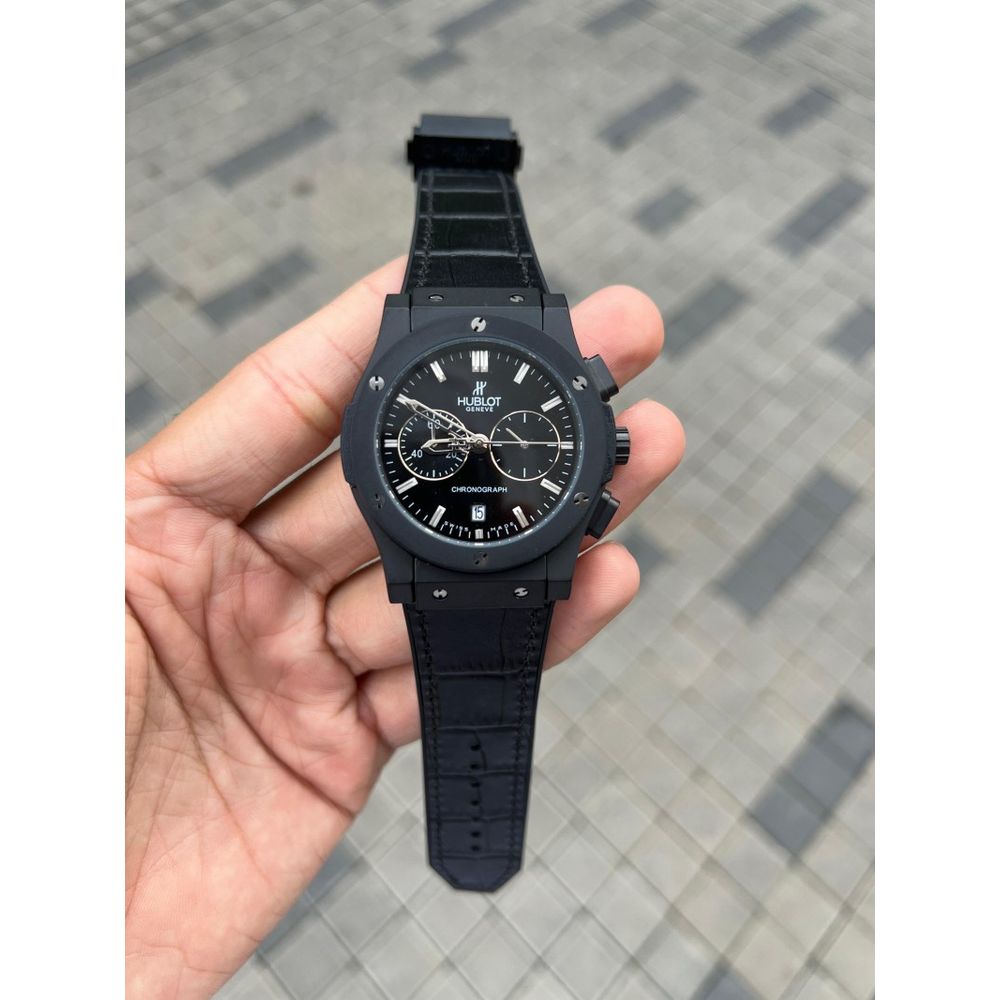 Hublo t Big Bang Full Black Leather