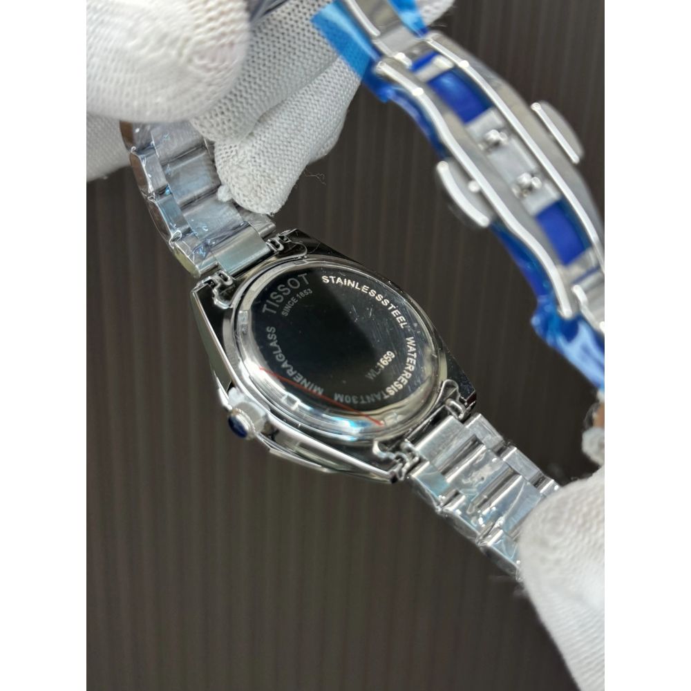 Tisso t PRC100 Silver Blue Premium Watch