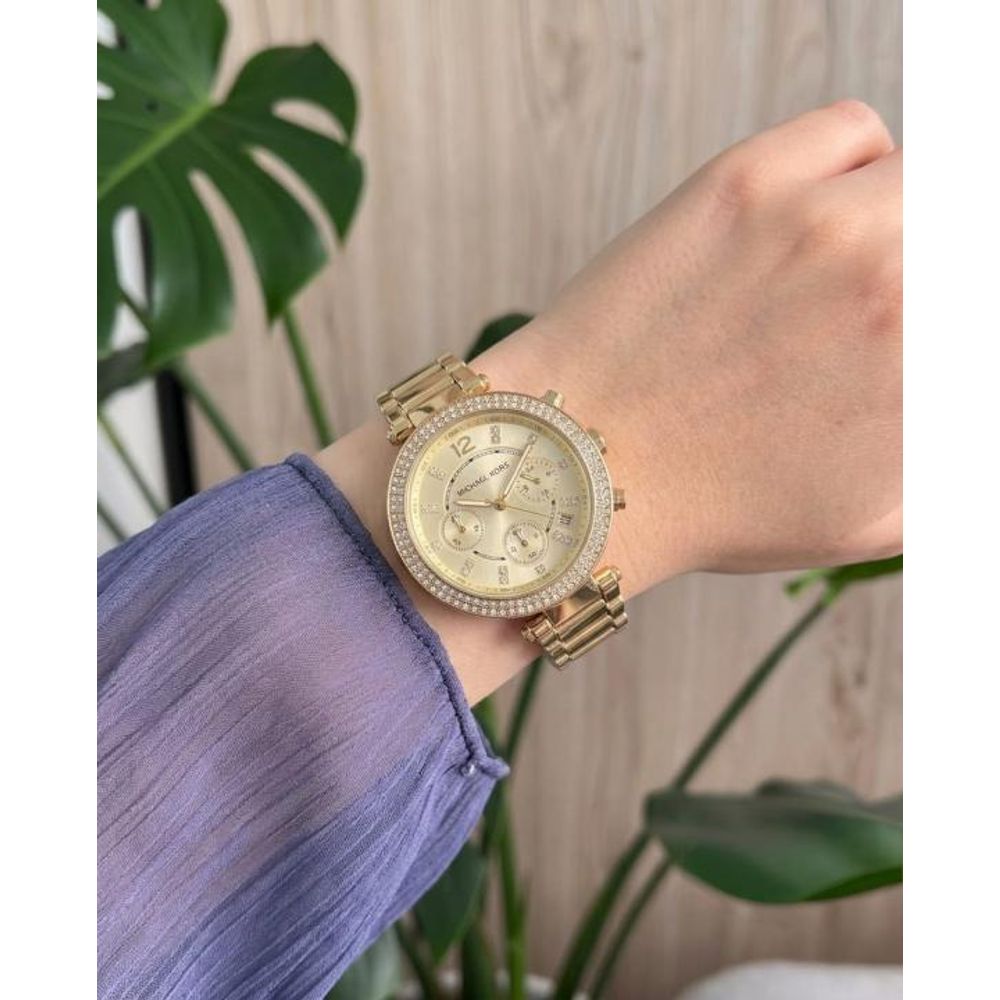 Michael_l Kors Parker Gold-Gold