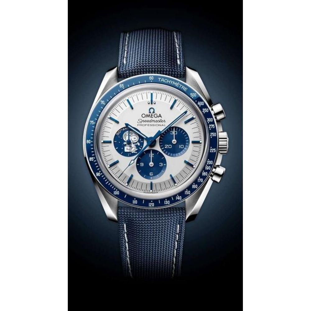 Omegha Speedmaster Silver Snoopy Award Edition as part of his luxury timepieces collection