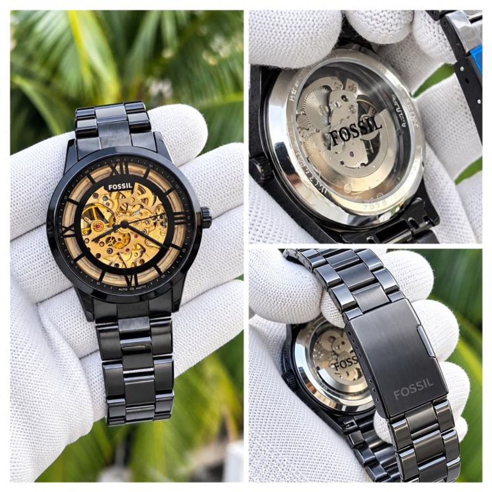 FOSIL TOWNSMAN AUTOMATIC METAL BLACK AT289