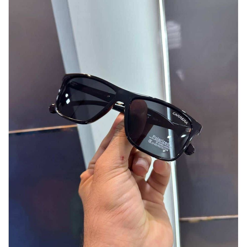 Carrera All Black Glossy Premium Shade 8656
