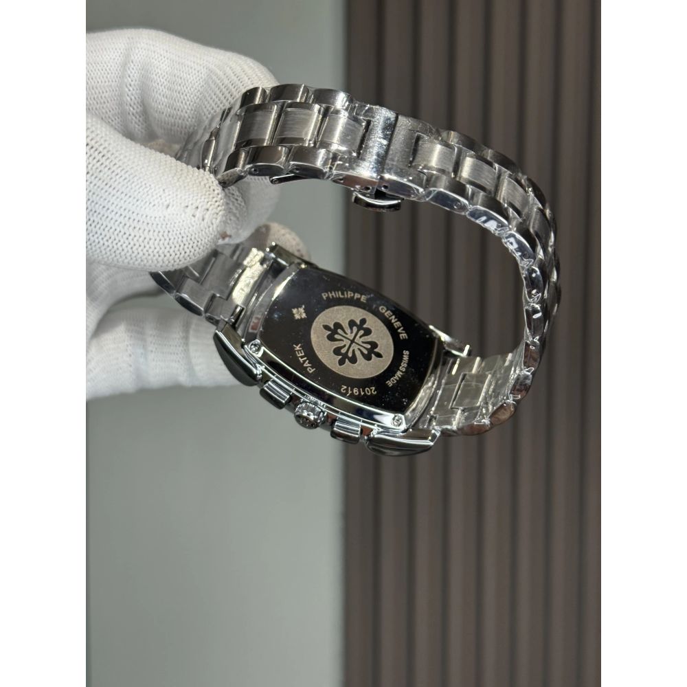 Patek Philipp e Chronograph Silver Deep Blue Premium Chronograph Watch