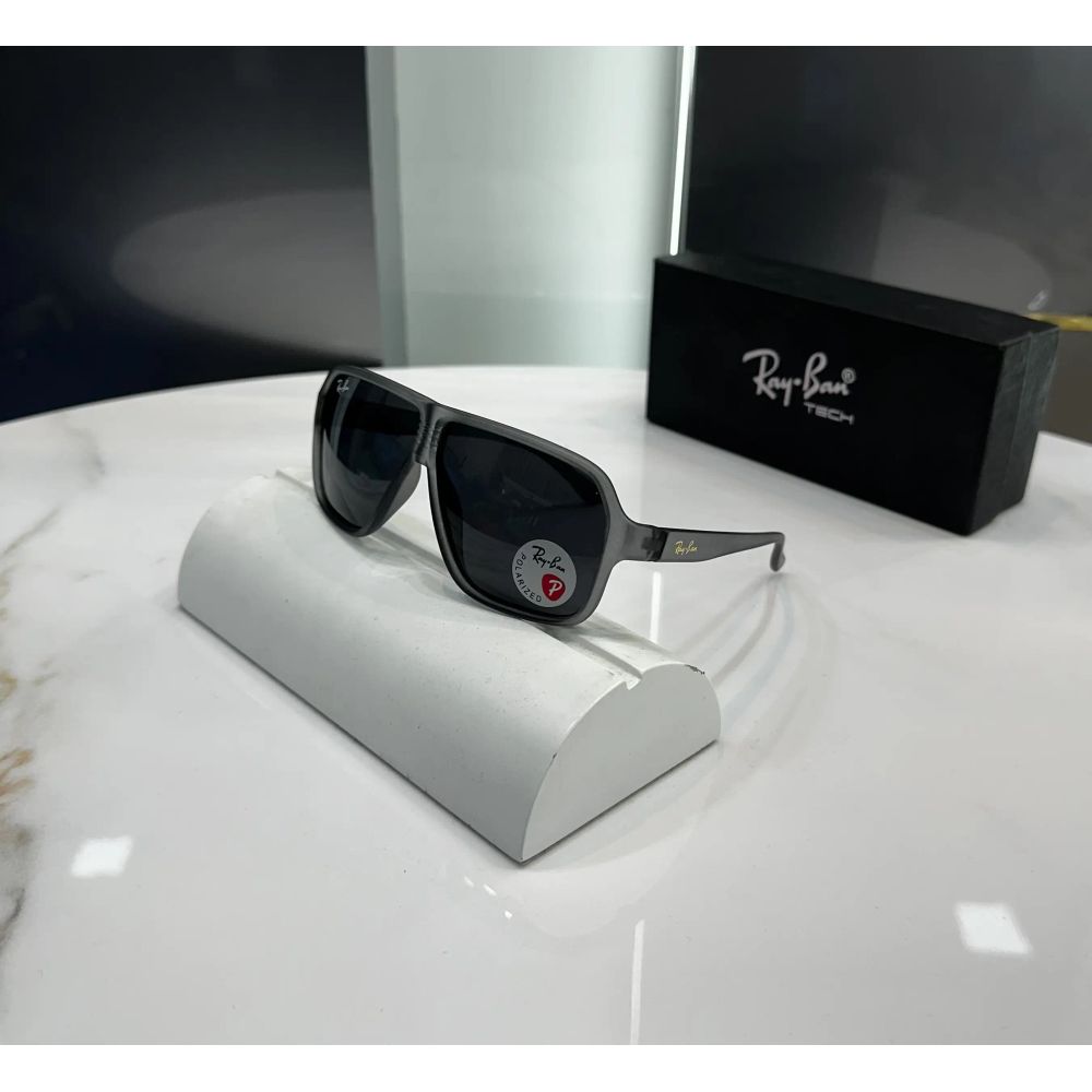 RayBan Grey Black Matt Premium Shades 4760