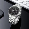 SEIKO PROSPEX CHRONOGHRAPH SILVER BLACK DIAL AT461