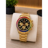 ROLLEX RAINBOW GOLD BLACK DIAL AT235