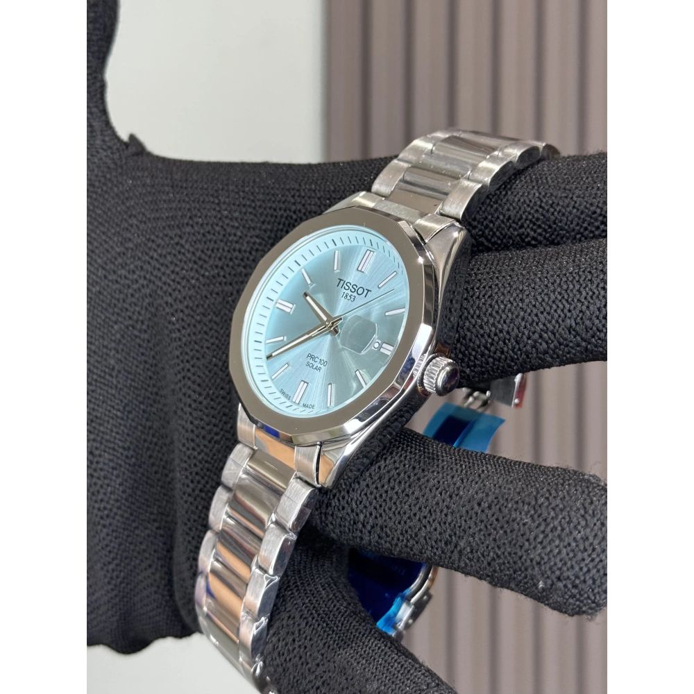 Tisso t PRC100 Silver Tiffany Premium Watch