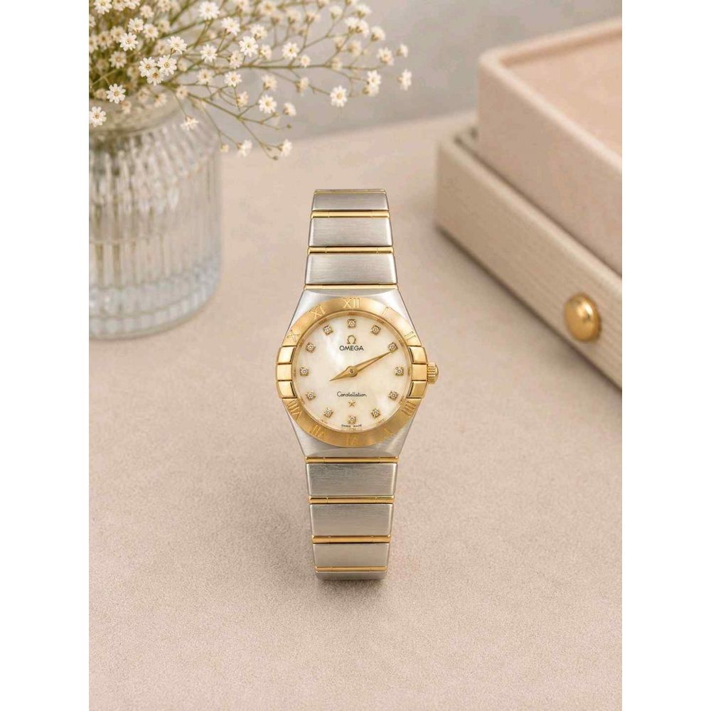 Omeg_a Constellation Mother of Pearl Diamond 159 Dial