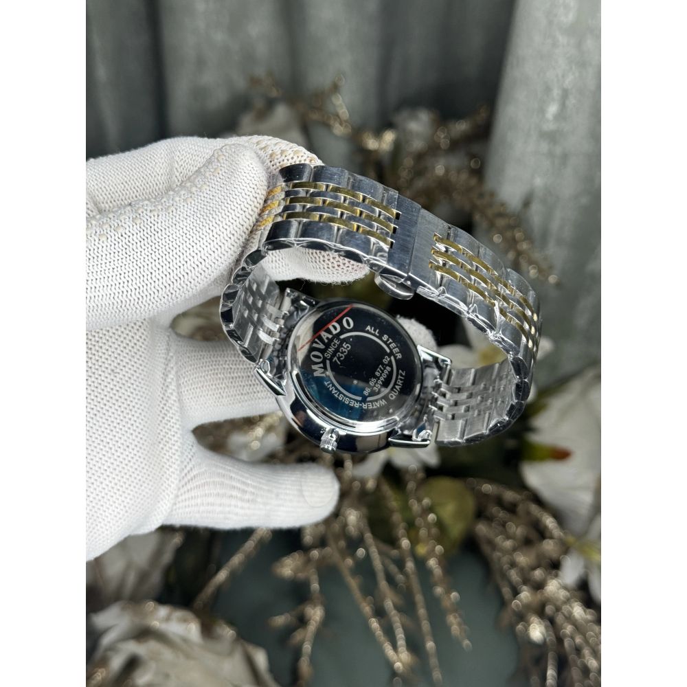 Movado Museum Classic Dual Black Diamond Premium Watch