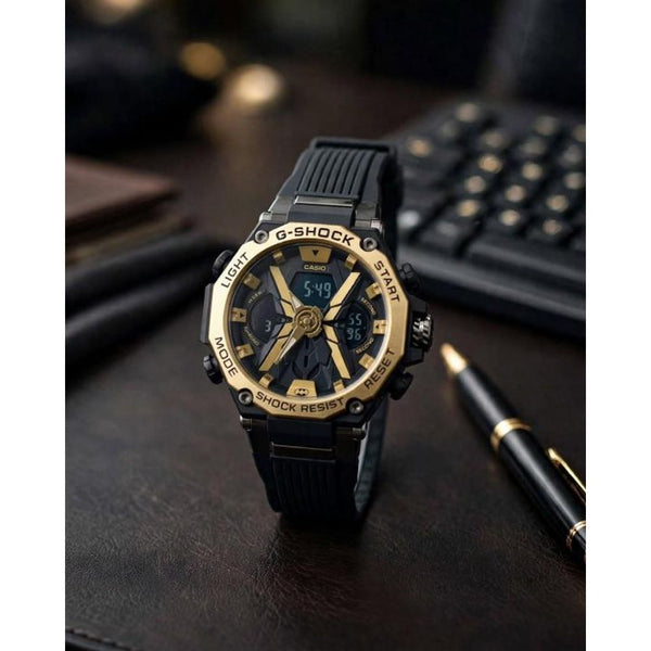 Casio G-Shock analog-digital sports Black Gold