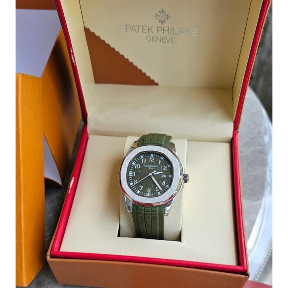 Pate_ek Philippe Aquanaut 5167R-001 Green silver Green