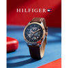 Tommmy Hilfige_r Automatic Leather DarkBrown-Copper-Black