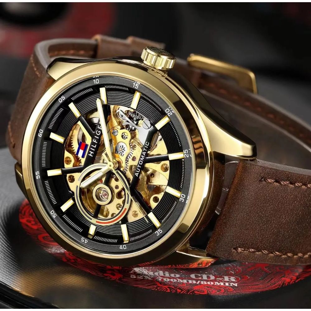 Tommy Hilfiger Automatic Leather belt