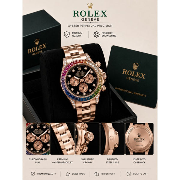 Rollex Oyster Perpetual Rainbow