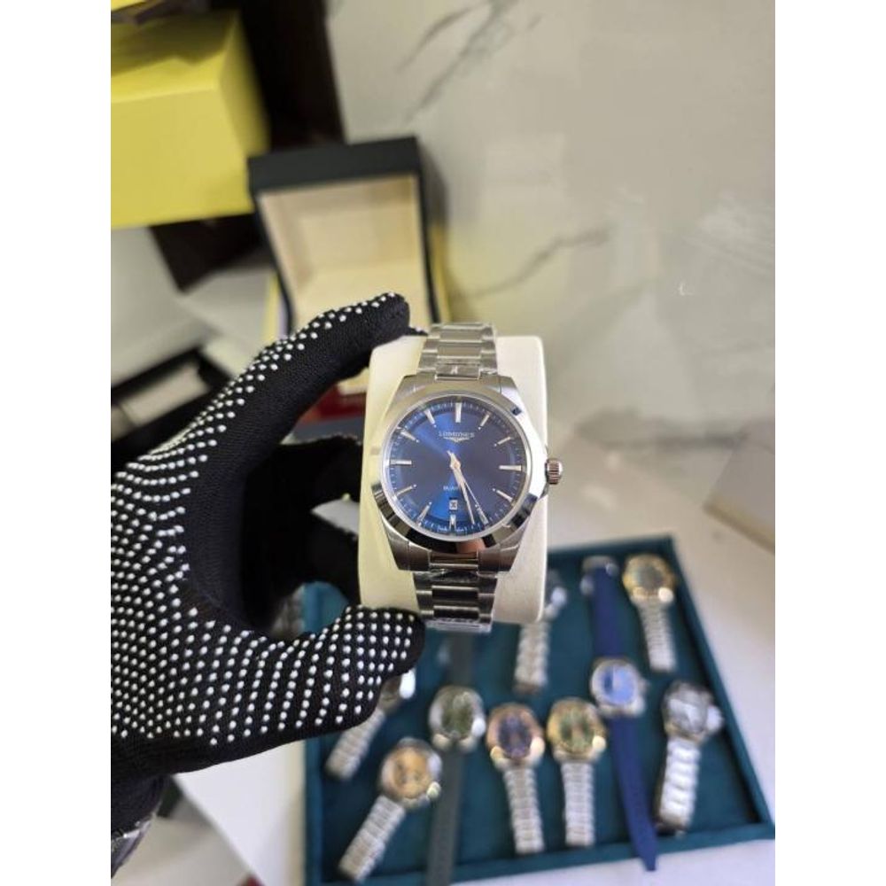 LONGINEZ CONQUEST QUARTZ ANALOG WATCH HVY 10
