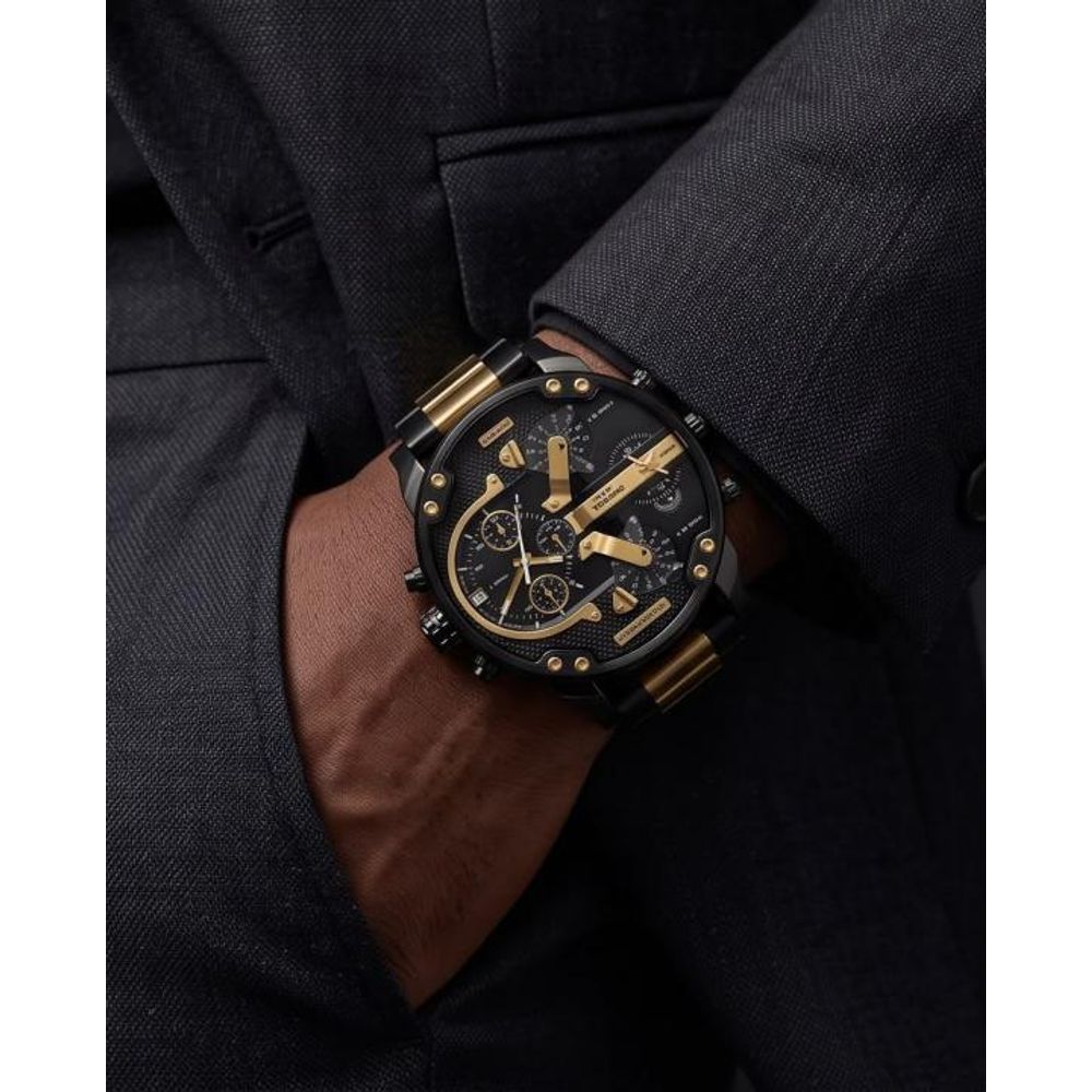 Diesal Mr. Daddy 2.0 Chronograph Watch Japan watch heavy quality